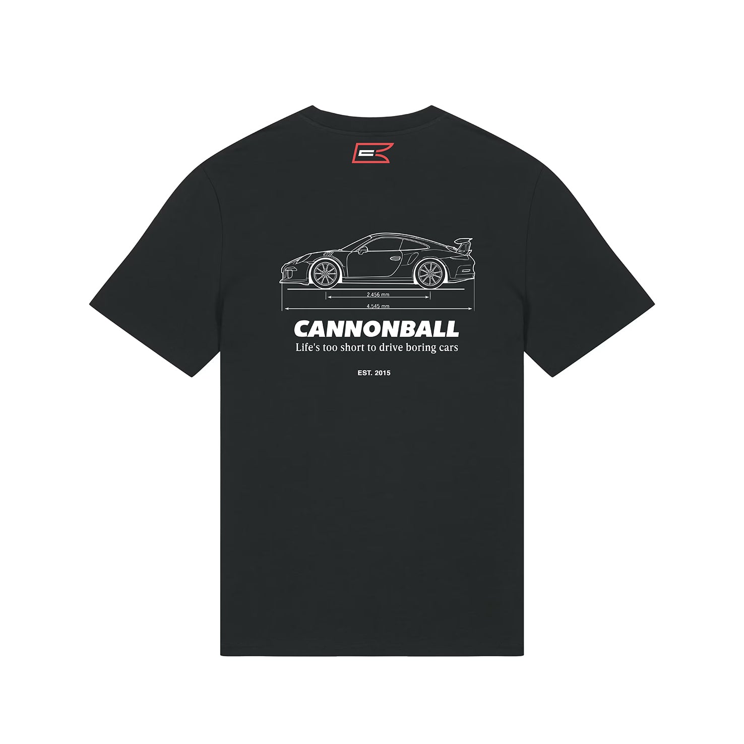 Camiseta CANNONBALL 2025 Algodón Orgánico 100%