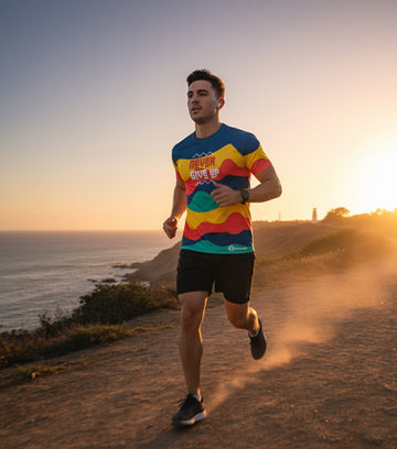 Camiseta técnica NEVER GIVE UP ™