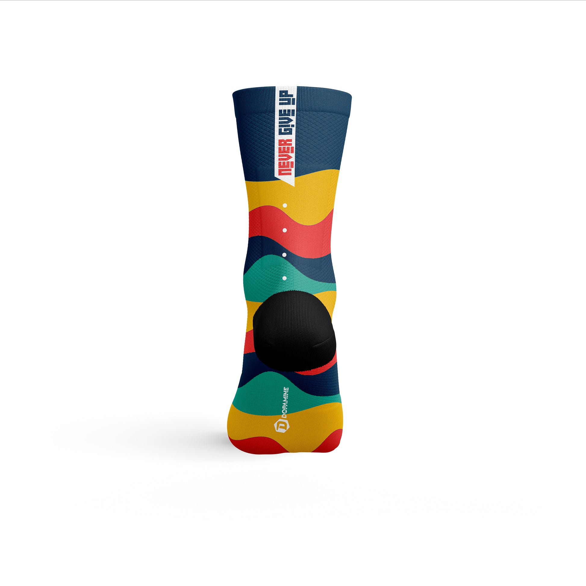 Calcetín Deportivo SOCK  NEVER GIVE UP - DOPAMINEOFICIAL