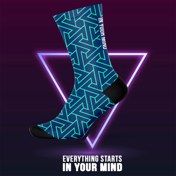 Calcetín Deportivo SOCK SPORT+ EVERYTHING STARTS IN YOU MIND